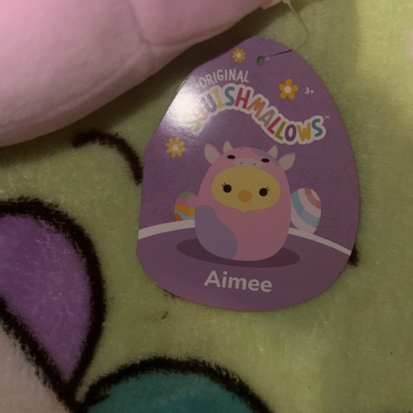 Aimee the chick in Patty the cow outfit squishmallow NWT - Picture 5 of 6